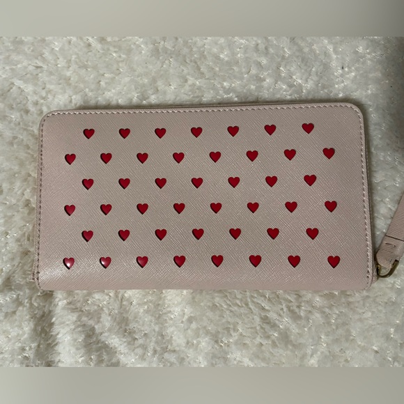 Tory Burch Heart Detail Wallet - Picture 2 of 5